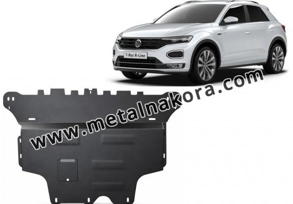 Метална предпазна кора за двигател Volkswagen T-Roc - автоматична скоростна кутия