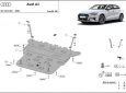 Предпазна кора за двигател, скоростна кутия, радиатор и предна броня Audi A3 2