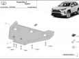 Алуминиев щит на Toyota RAV4 2