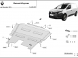 Предпазна кора за двигател и скоростна кутия Renault Express 2