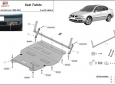Алуминиев предпазна кора за двигател Seat Toledo 2