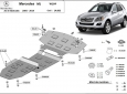 Предпазна кора за двигател, скоростна кутия, радиатор и предна броня Mercedes ML W164 2