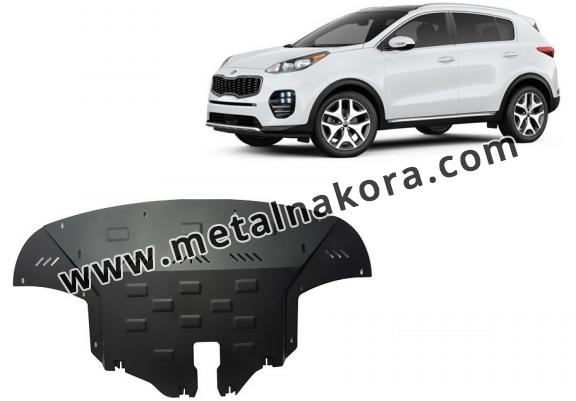 Предпазна кора за двигател, скоростна кутия, радиатор и предна броня Kia Sportage