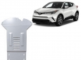 Алуминиев противокраден щит за катализатора на Toyota C-HR 1