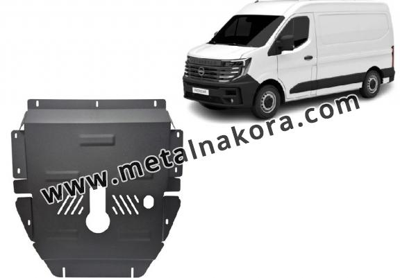 Предпазна кора за двигател, скоростна кутия, радиатор и предна броня Nissan Interstar