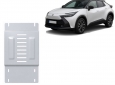 Алуминиев противокраден щит за катализатора на Toyota C-HR 1