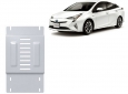 Алуминиев противокраден щит за катализатора на Toyota Prius 1