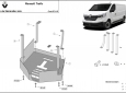 Каталитичен щит против кражба за Renault Trafic 2