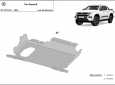 Предпазна кора за двигател и предна броня Volkswagen Amarok - алуминий 2