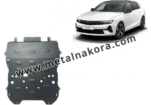 Предпазна кора за двигател, скоростна кутия, радиатор и предна броня Opel Astra L