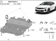 Предпазна кора за двигател, скоростна кутия, радиатор и предна броня Opel Astra L 2