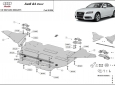 Предпазна кора за двигател, радиатор и предна броня Audi A4 B8 - дизел 2