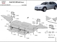 Предпазна кора за двигател, радиатор и предна броня Audi A4 B8 All Road - дизел 2