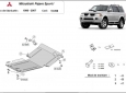 Предпазна кора за двигател и радиатор Mitsubishi Pajero Sport 1 2