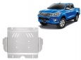 Предпазна кора за двигател  Toyota Hilux Revo  - алуминий 1