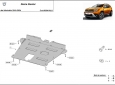 Алуминиев щит на Dacia Duster 2