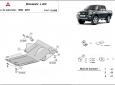 Предпазна кора за двигател и предна броня Mitsubishi L 2