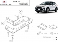 Комплект щитове Suzuki SX 4 алуминий 3