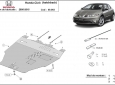Предпазна кора за двигател, скоростна кутия и радиатор Honda Civic 2