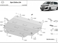 Предпазна кора за двигател, скоростна кутия и радиатор Opel Zafira Life 2