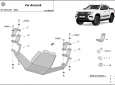 Предпазна кора за диференциал Volkswagen Amarok 2