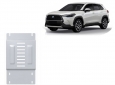 Алуминиев противокраден щит за катализатора на Toyota Corolla Cross 1