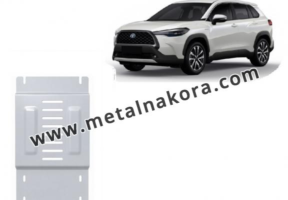 Алуминиев противокраден щит за катализатора на Toyota Corolla Cross