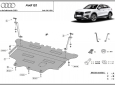 Предпазна кора за двигател, скоростна кутия и радиатор Audi Q2  2