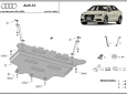 Алуминиев предпазна кора за двигател Audi A3 2
