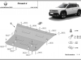 Метална предпазна кора за двигател Renault 4 E-Tech 2