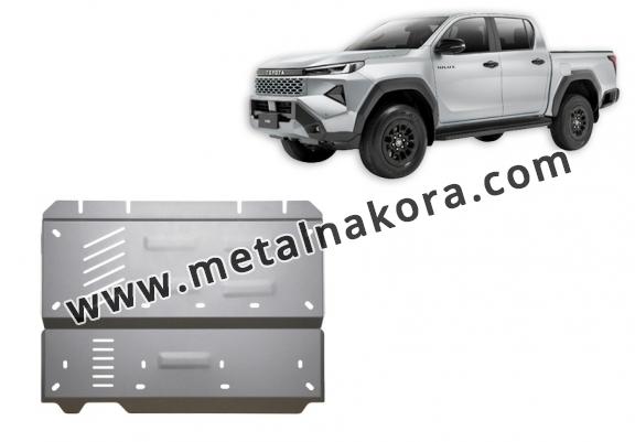 Предпазна кора за диференциал и редуктор Toyota Hilux - алуминий