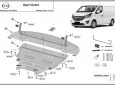 Предпазна кора за двигател, скоростна кутия, радиатор и предна броня Opel Vivaro 2