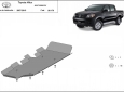 Предпазна кора за резервоар Toyota Hilux 2