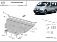 Предпазна кора за двигател, скоростна кутия и радиатор Nissan Primastar 2