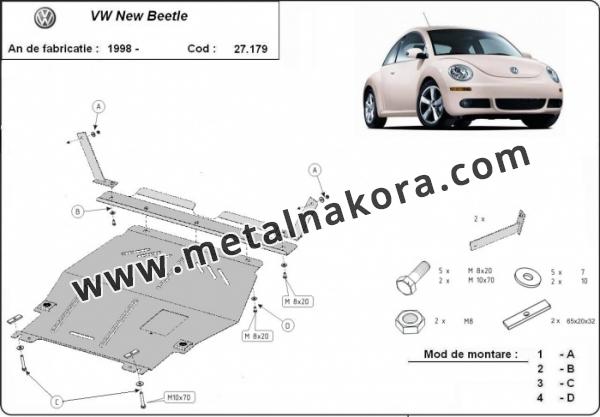 Предпазна кора за двигател и скоростна кутия Volkswagen New Beetle 1