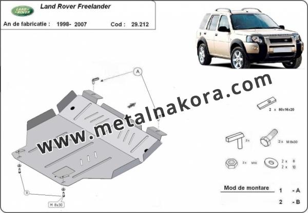 Предпазна кора за двигател и скоростна кутия Land Rover Freelander 1