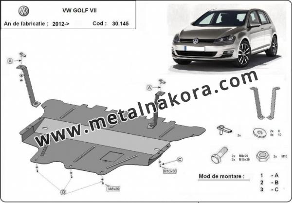 Предпазна кора за двигател и скоростна кутия Vw Golf VII - ръчна скоростна кутия 1