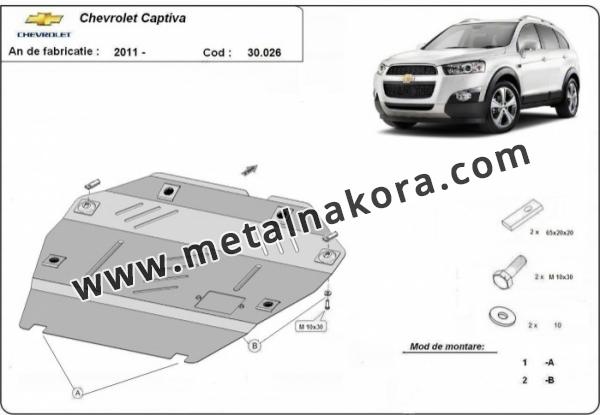 Предпазна кора за двигател и скоростна кутия Chevrolet Captiva Chevrolet Captiva 1