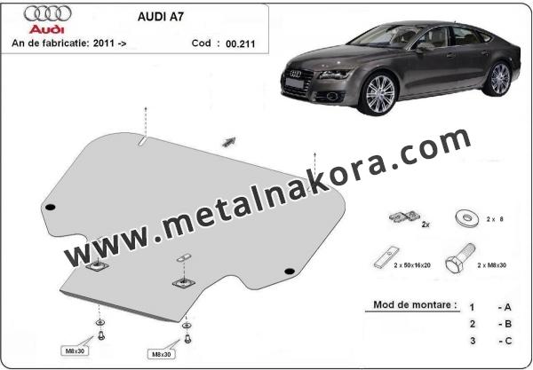 Предпазна кора за скоростна кутия Audi A7 1