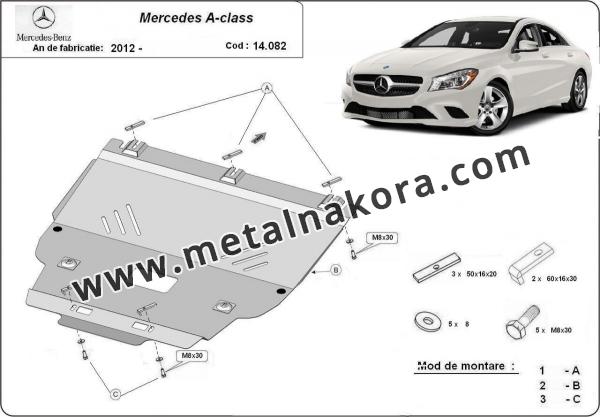 Предпазна кора за двигател, скоростна кутия и радиатор Mercedes A-Class W176 3