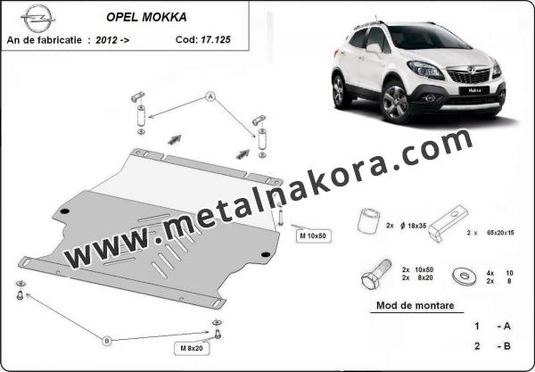 Предпазна кора за двигател и скоростна кутия Opel Mokka 1