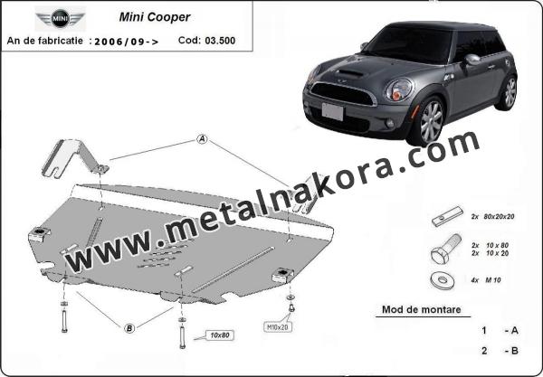 Предпазна кора за двигател и скоростна кутия Mini Cooper 1