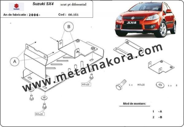Предпазна кора за диференциал Suzuki SX 4 1