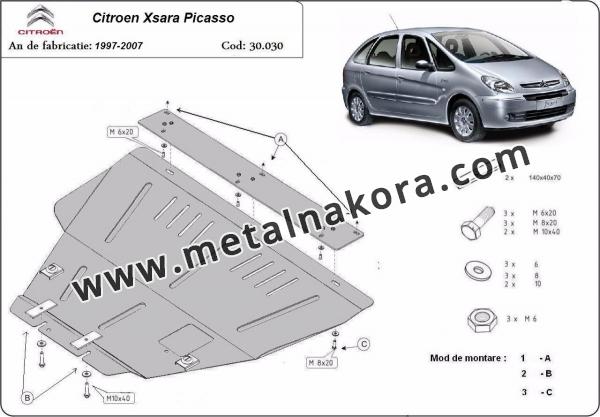 Предпазна кора за двигател и скоростна кутия  1