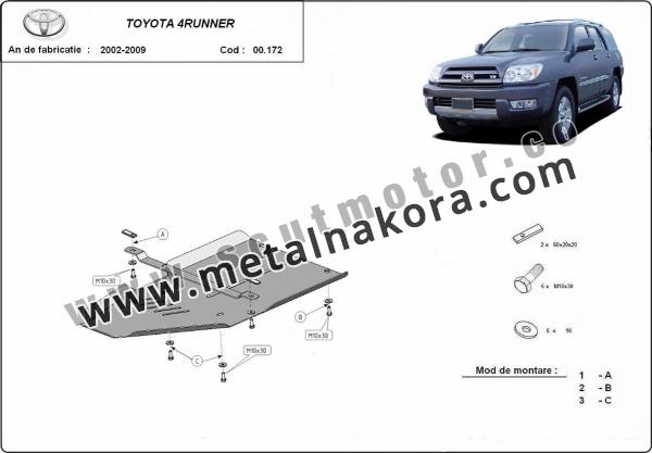 Предпазна кора за скоростна кутия Toyota 4Runner 3