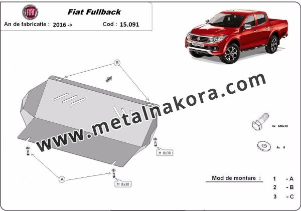 Предпазна кора за радиатор Fiat Fullback 11