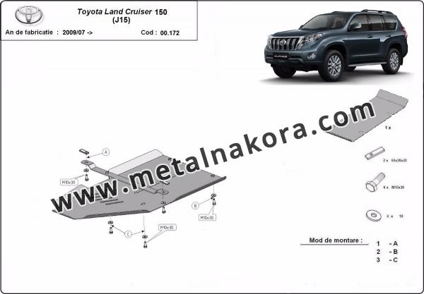 Предпазна кора за скоростна кутия Toyota Land Cruiser 150 1