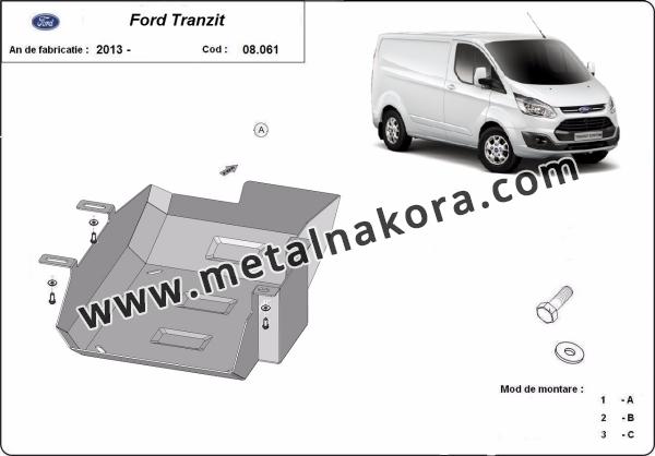 Резервоар за акумулатори AdBlue Ford Transit 1