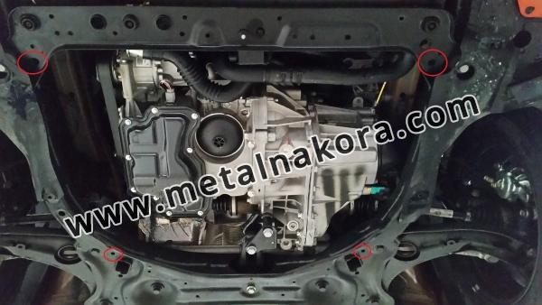 Метална предпазна кора за двигател Nissan Micra 4