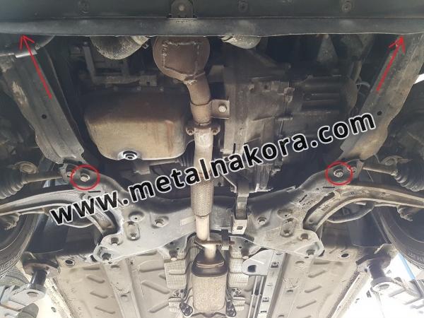 Метална предпазна кора за двигател Fiat 500 4